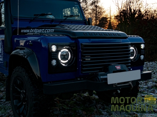 7 INCH HALO DRL HEADLAMP RHD