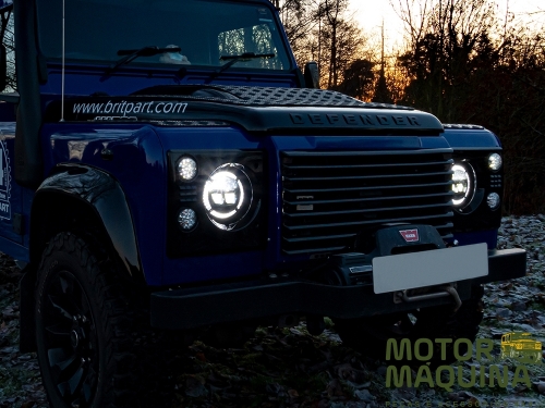 7 INCH HALO DRL HEADLAMP RHD