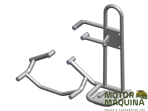 SPARE WHEEL CRADLE & JACK MOUNT - DEF20