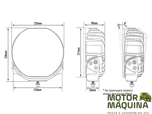 SENTINEL 9 INCH ELITE - SLIM MOUNT
