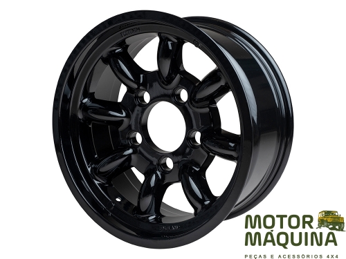 8 X 18 MINILITE ALLOY WHEEL - BLACK