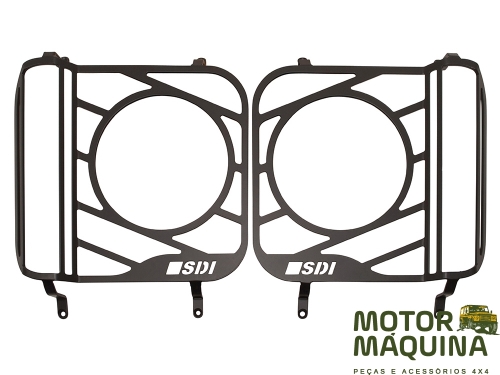 LIGHT GUARDS ROUND STYLE - DEFENDER 110 & 130 87 TO 16