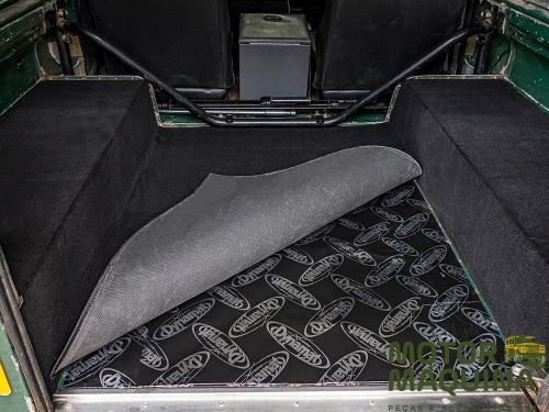 REAR BODY CARPET SET WITHOUT SEATS (SQUARE ARCHES) - DEF 90