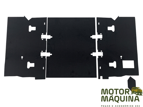 REAR BODY CARPET SET PUMA WITH FORWARD FACING SEATS - DEF 110