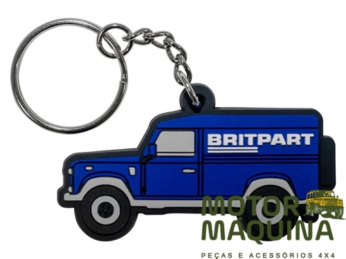 BRITPART PVC KEYRING PACK OF 25