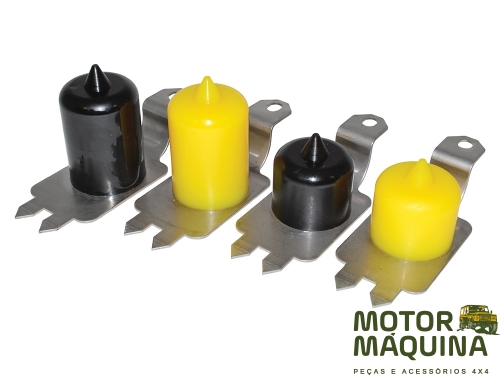 BUMP STOP KIT - STANDARD - BLACK - D2