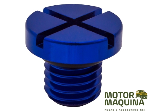 BLEED SCREW ALLOY BLUE